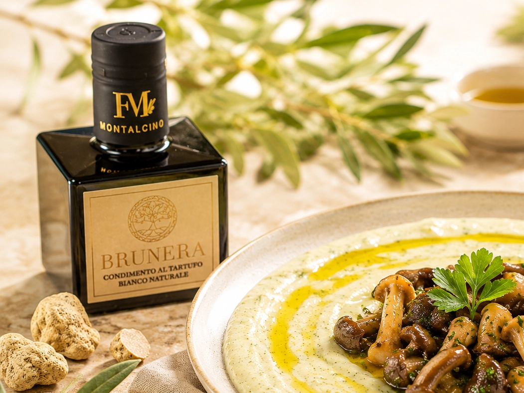 Brunera Truffle mashrooms appetizer